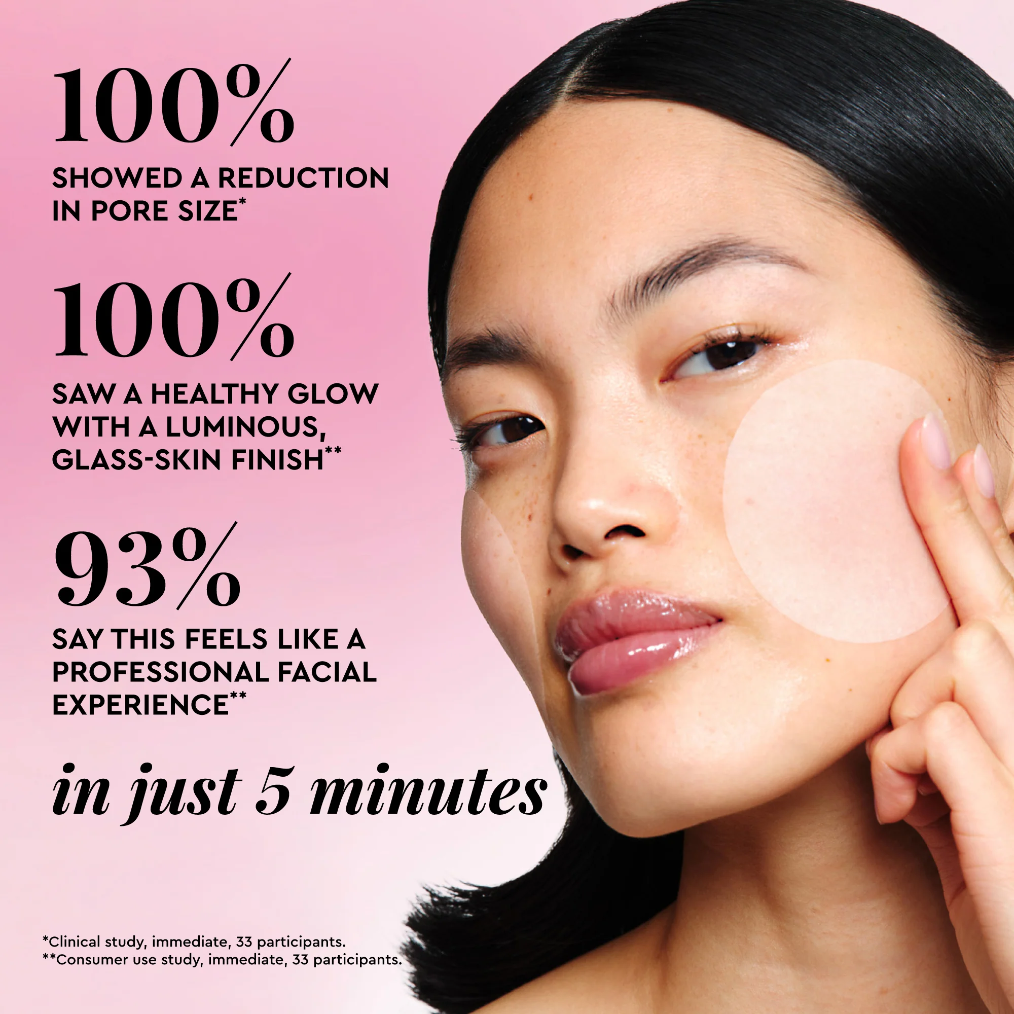 LHA + AHA Korean Watermelon Toner Pads - Image 4