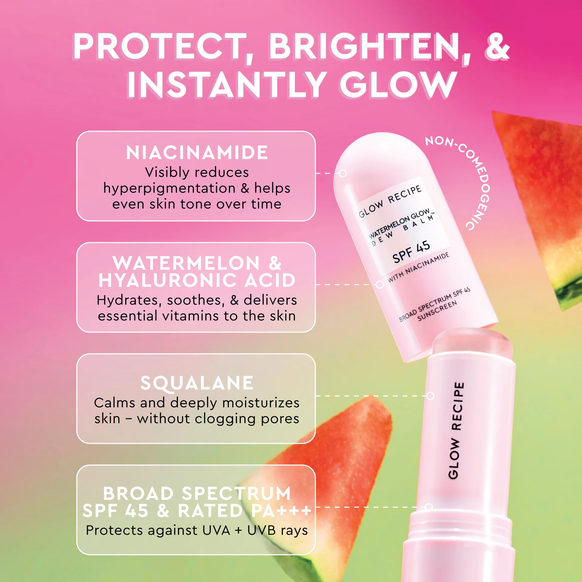 Watermelon Glow Niacinamide Dew Balm SPF 45 - Image 5