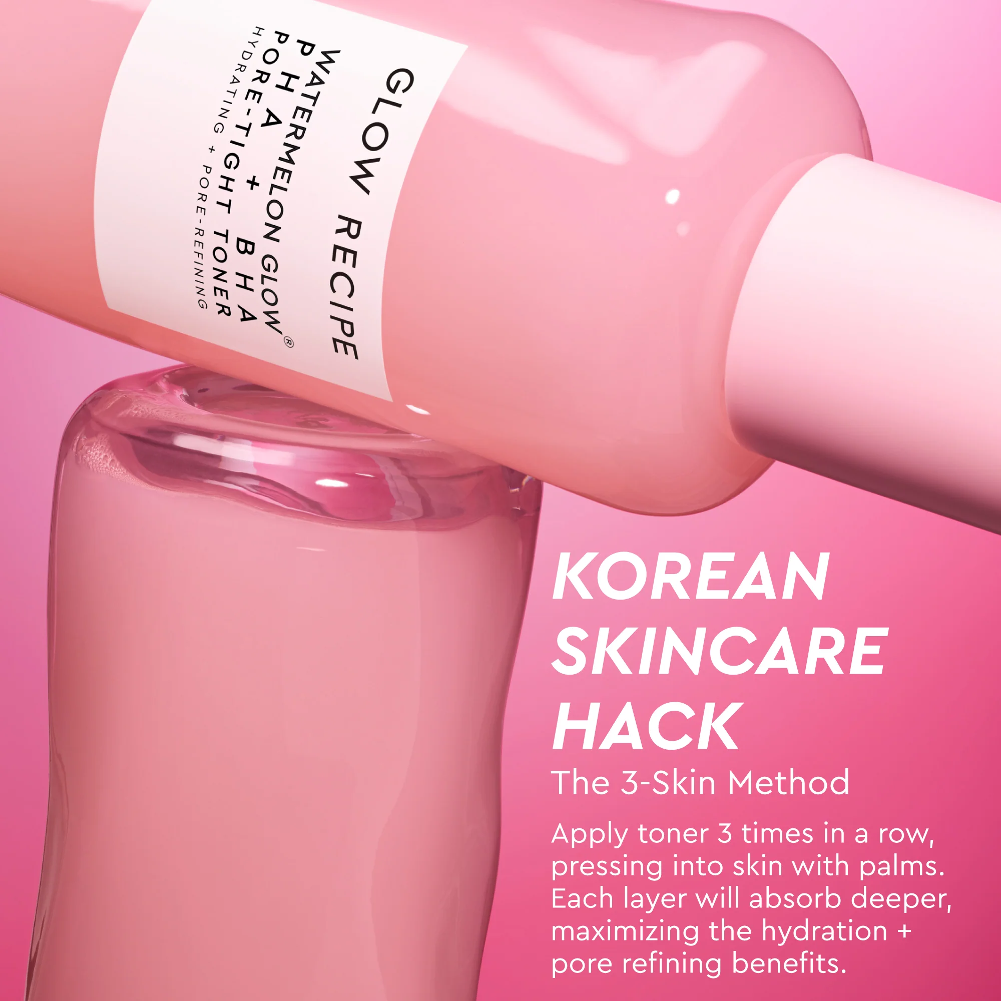 Watermelon Glow PHA+BHA Pore-Tight Toner - Image 12