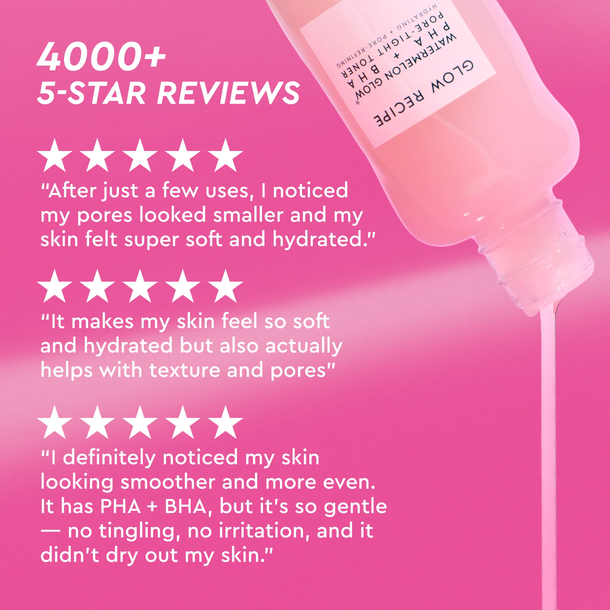 Watermelon Glow PHA+BHA Pore-Tight Toner - Image 9